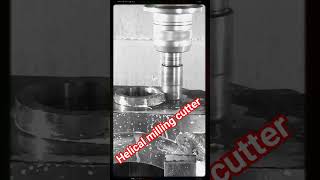 Helical milling cutter video music machine vmc automobile vmcwork vmcoperating cnc [upl. by Diogenes8]