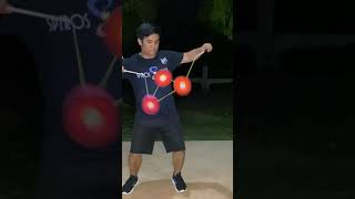 Itachis Sharingan in Real Life Diabolo Trick [upl. by Rayburn]