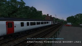 Train Simulator 2020 AP Class 156  2C00 Norwich  Great Yarmouth [upl. by Beth290]