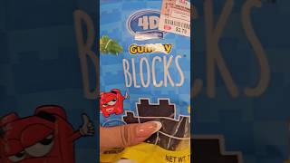 🤭Gummy blocks or SOUR Patch sourpatch candy sweet gummy trending shorts viralvideo yummy [upl. by Sile]