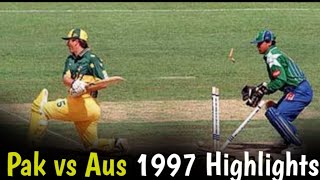 Pak vs Aus 1997 ODI  Pak vs Australia 1997 Highlights  cricketcomau [upl. by Hambley381]