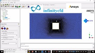 Generating an unstructured tri mesh density without a density box with boundary layer quad elements [upl. by Wagshul]