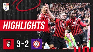 Cook and Dembele net MAGNIFICENT strikes in fivegoal thriller  AFC Bournemouth 32 Bristol City [upl. by Atilamrac722]