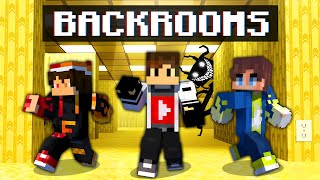 I Got Trapped in BACKROOMS in Minecraft  in Telugu [upl. by Kcirddot]