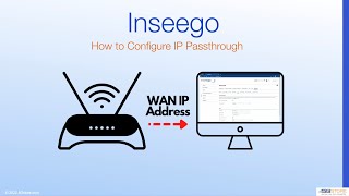 Inseego IP Passthrough  How to Configure [upl. by Ogu]