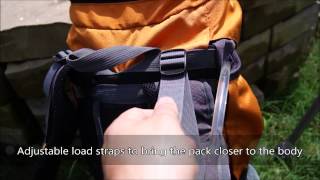 How to use and wear the teton Canyon 2100 pack [upl. by Sternlight928]