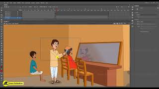 How To Create Cartoon Animation Video For YouTube EasilyMake Animated Videos LearnAnimationHindi [upl. by Burack802]