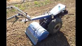 Motoculteur Staub 9500 avec rotavator [upl. by Olivero]