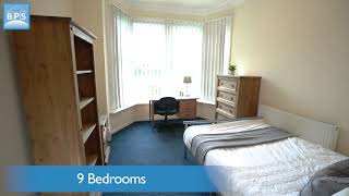 19 Rutland Park  9 Bedroom Property studentaccommodation endcliffe ranmoor uos sheffield [upl. by Ynffit]