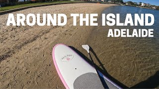 Paddle boarding around Adelaides Delfin island [upl. by Marcelo]