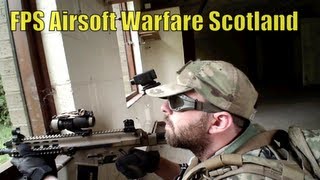 Airsoft War Explosive FPS HampK MP5 M4 CQB Battle Scotland [upl. by Aksoyn]