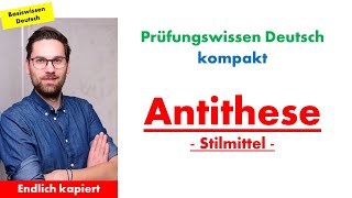 Antithese  Sprachliche Mittel im Deutschunterricht [upl. by Betsy]