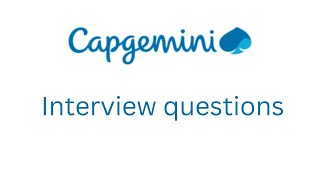 capgemini Interview questions and experience capgeminiinterview capgemini youtube youtubevideo [upl. by Amedeo]