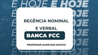 BANCA FCC  Regência nominal e verbal [upl. by Soni]