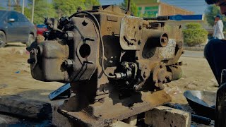 Old into new diesel engine and 16hp diesel engine stating [upl. by Nylyoj]