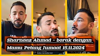 Sharnaaz Ahmad  Mamu sokong Mike Tyson ka Jake Paul sharnaazahmad artismalaysia [upl. by Royden]