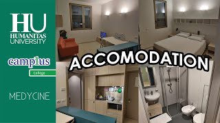 Uni Room Tour  Humanitas University Room  Camplus  Campus Accommodation  Suite  Milan  Italy [upl. by Elpmet]