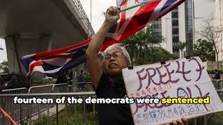 Jailing of 45 Hong Kong Democrats A Landmark Trial [upl. by Angi]