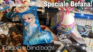 Speciale BEFANA Calza Frozen Hatchimals edicola star wars justice League vestito maglietta [upl. by Tess]