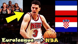 Drazen Petrovic The Player Who Changed The NBA Forever [upl. by Ellord]