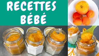 Recettes Bébé l 3 idées de Compote pour bébé [upl. by Nirre]