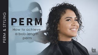 How to achieve a beautiful BobLength Perm [upl. by Cirala]