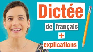 Dictée de français  Saurezvous éviter les pièges  Corrections  Explications [upl. by Elledoj]