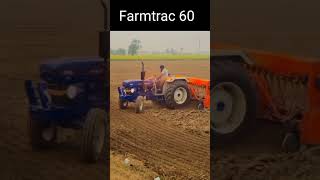 Farmtrac 60 the jorr shortvideo tractorvideo youtubeshorts farmtrac60 tractor [upl. by Earleen]