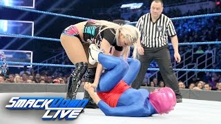 Alexa Bliss vs La Luchadora SmackDown LIVE Dec 20 2016 [upl. by Haon]