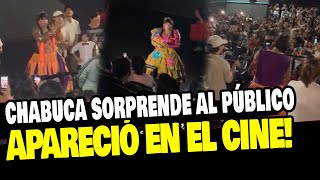 CHOLA CHABUCA APARECE EN UNA SALA DE CINE PARA SORPRENDER AL PÚBLICO [upl. by Assitruc]