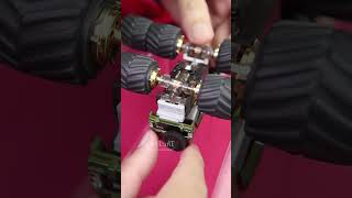 Mini RC CAR Modified with tyre rccar Cartoon music [upl. by Affra627]