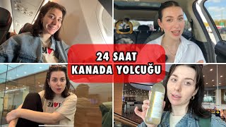 KANADA’YA DÖNÜYORUM ✈️ 24 SAAT UÇTUM  YENİ SEZON HAYAT GÜNCELLEMESİ ✍️ [upl. by Neidhardt22]