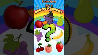 Guess the Fruit 🍍✨ Fun Fruit Mystery Game No4 shortvideo educationalforkids shorts [upl. by Nichola699]