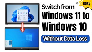 How to Downgrade Windows 11 to Windows 10 Without Losing Data amp Apps 2024 [upl. by Narba]