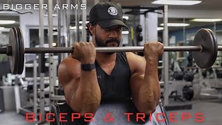 Build Bigger Arms With This Biceps and Triceps Workout [upl. by Sucam545]