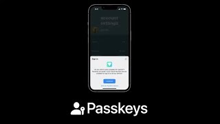 Passkeys Account creation and log in without password [upl. by Romeyn]