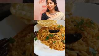 Sai pallavi fav rasamrice👩🏻‍🍳food saipallavi trending interview viralvideo shorts foodiesad [upl. by Allekram]