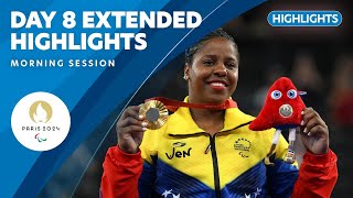 Day 8 Extended Highlights  Morning Session  Paris 2024 Paralympic Games ❤️💙💚 [upl. by Silden563]