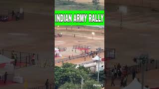 agniveer Army rally rally army armyrunningrally indianarmy physicaltranning reels travel 4k [upl. by Ahseit489]