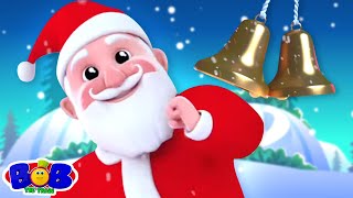 Jingle Bells Santa On His Way and Christmas Rhyme for Babies [upl. by Aronaele]