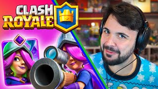 Provo Per la Pima Volta il Moschettiere EVOLUTO  CLASH ROYALE [upl. by Annocahs]