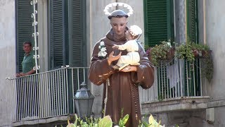 TRANI  Festa Liturgica SANTANTONIO da PADOVA  Processione cittadina [upl. by Arraes]