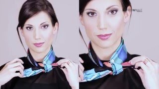 SCARVES SCARVES SCARVES  creative ways of wearing your FREYWILLE scarf [upl. by Nahseez]