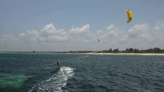 Kitesurfing Watamu Kenya Garoda Beach Duotone [upl. by Beryle]