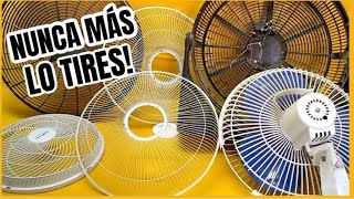 5 IDEAS INCREÍBLES DE RECICLAJE CON REJILLAS DE VENTILADOR VIEJO  SHOW DE MANUALIDADES [upl. by Aggappe]