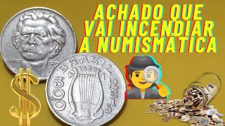 ACHADA UMA RELÃQUIA DA NUMISMÃTICA QUE VAI MEXER COM VOCÃŠ ðŸ˜³ [upl. by Edholm]