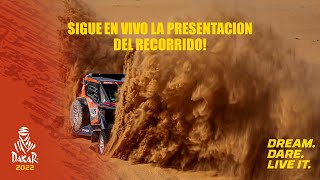 Dakar2022  Sigue en vivo la presentación del recorrido [upl. by Knapp]