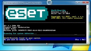 How to remove the Poweliks virus using ESET Poweliks removal tool [upl. by Stalker750]