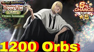 1200 Orbs for New TYBW ShinjiKensei  Bleach Brave Souls [upl. by Cyma]