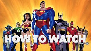 How To Watch The DC Animated Universe In Chronological Order [upl. by Harriman]